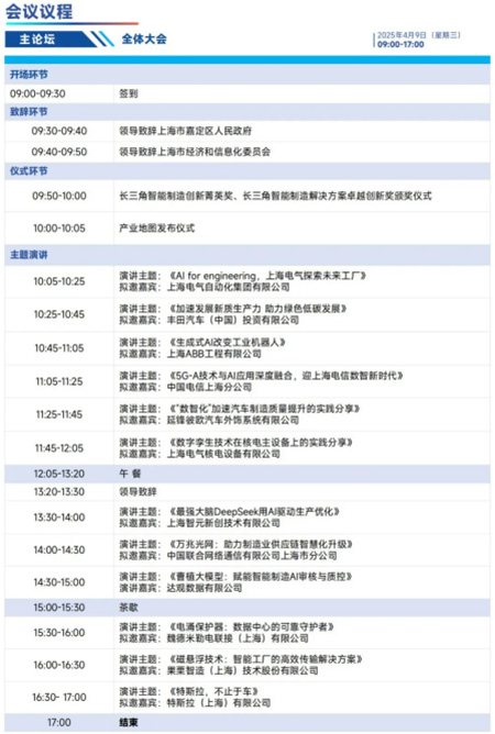 第四屆長三角智能制造高峰論壇在上海啟幕，共筑產(chǎn)業(yè)新生態(tài)