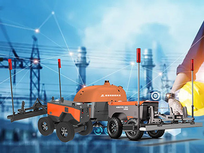 金皇冠智能科技發(fā)明專利：自適應(yīng)調(diào)節(jié)整平板角度的混凝土整平機器人